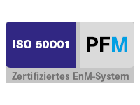 Certified Energy
Management System
ISO 50001